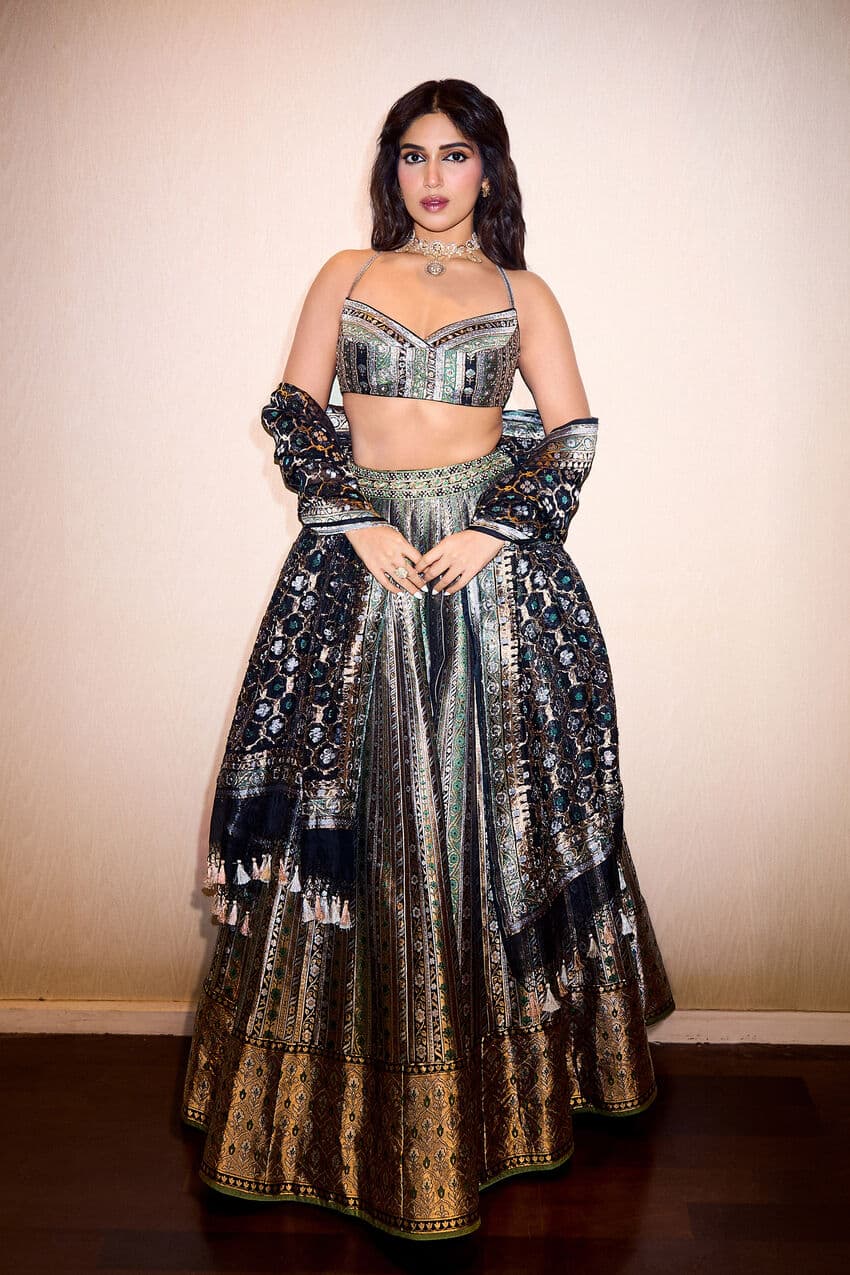 Alahna Handwoven Benarasi Silk Lehenga