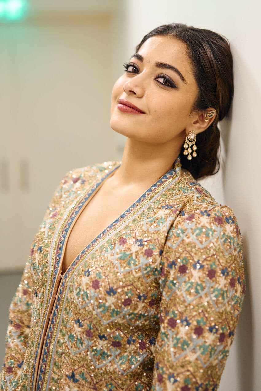 Meadowlark Hand-Painted Lehenga