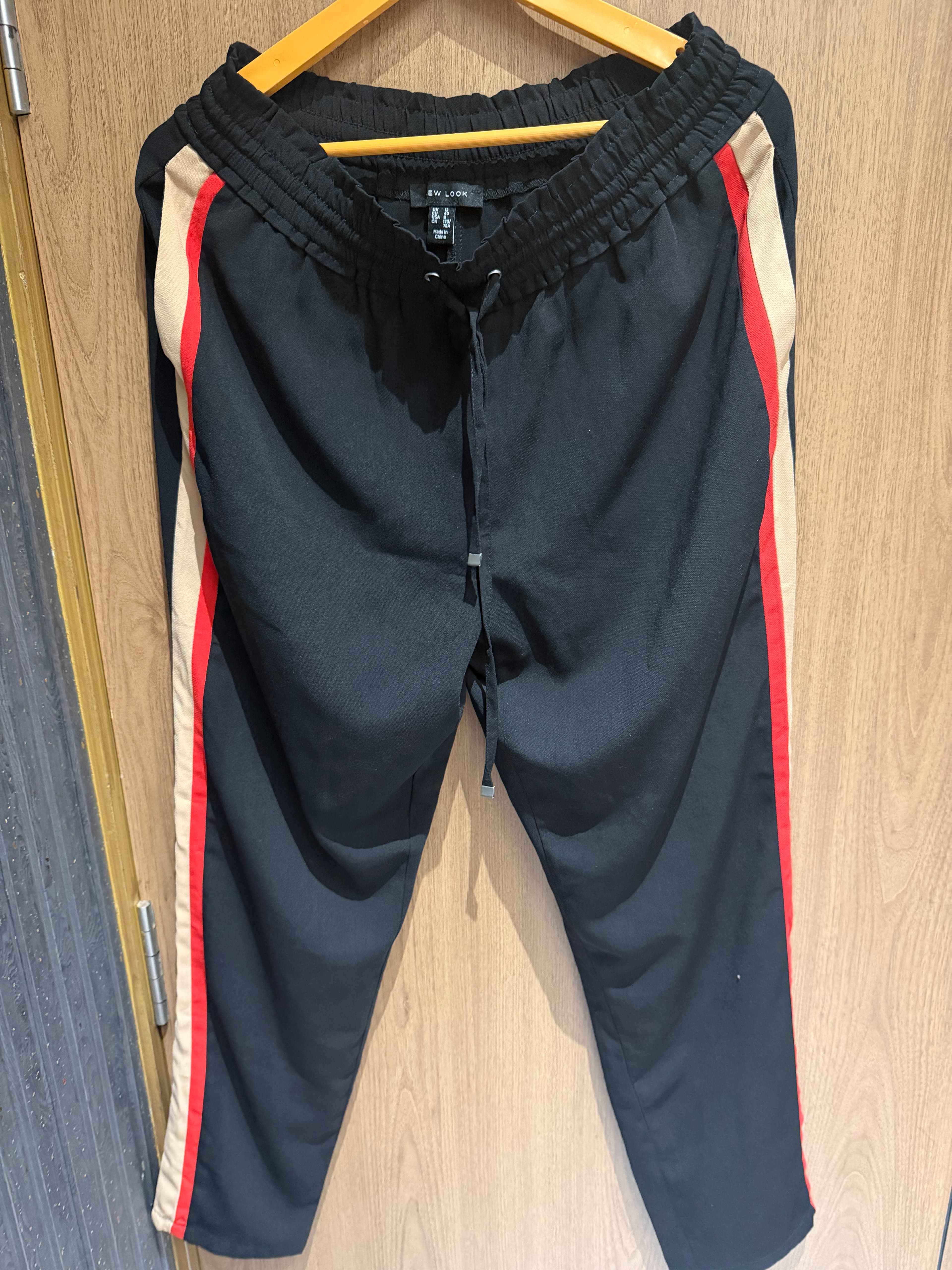 Black stripped trousers - Image 1