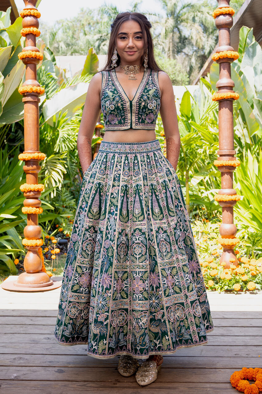 Vintage Archive Emerald Slip Dress
